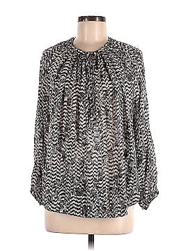 Isabel Marant for H&M Long Sleeve Silk Top (view 1)