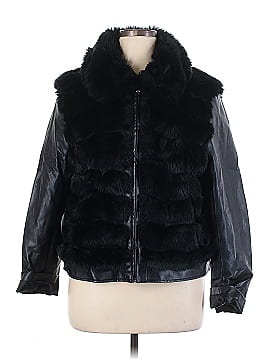 INC International Concepts Faux Fur Jacket (view 1)