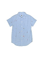 Janie And Jack Short Sleeve Button Down Shirt