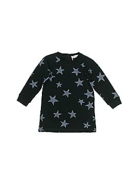 Stella McCartney Leona Glittered Star-Print Fleece Dress (view 1)