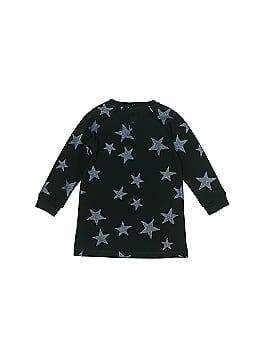 Stella McCartney Leona Glittered Star-Print Fleece Dress (view 2)