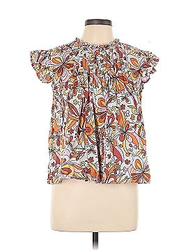 a.n.a. A New Approach Short Sleeve Blouse (view 1)