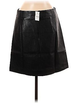 J.Crew Factory Store Faux Leather Skirt (view 2)