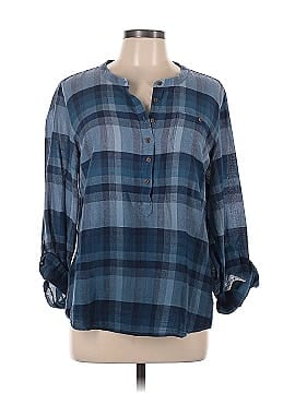 Ruff Hewn Long Sleeve Button-Down Shirt (view 1)