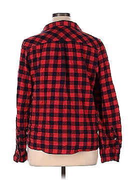 J.Crew Factory Store Long Sleeve Button-Down Shirt (view 2)