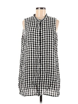 Eileen Fisher Sleeveless Button-Down Shirt (view 1)