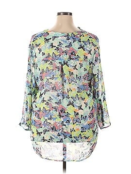 Bongo Plus Long Sleeve Blouse (view 2)