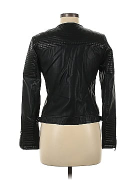 Topshop Faux Leather Jacket (view 2)