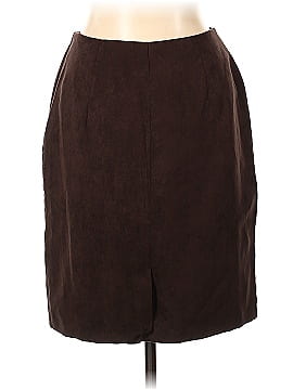 Sheri Martin New York Woman Faux Leather Skirt (view 2)