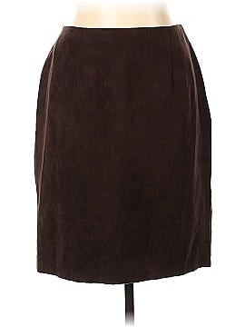 Sheri Martin New York Woman Faux Leather Skirt (view 1)