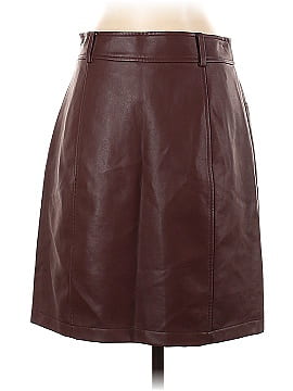 Bagatelle Faux Leather Skirt (view 2)