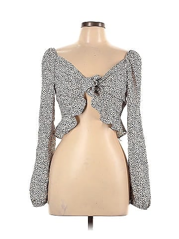 Blue Blush Long Sleeve Top (view 1)