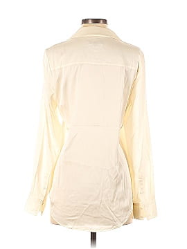 Quince Long Sleeve Silk Top (view 2)