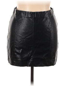 Wild Fable Faux Leather Skirt (view 1)