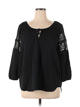 New York & Company Long Sleeve Blouse (view 1)