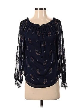 White House Black Market Long Sleeve Blouse (view 1)