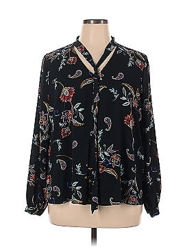 Q&A Long Sleeve Blouse (view 1)