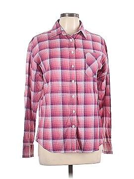 American Eagle Outfitters Long Sleeve Button-Down Shirt (view 1)