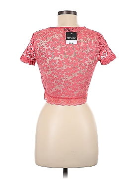 Topshop Short Sleeve Blouse (view 2)