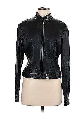INC International Concepts Leather Jacket (view 1)