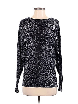 Black Saks Fifth Avenue Cashmere Pullover Sweater (view 1)