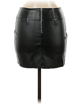 Shop17 Faux Leather Skirt (view 2)