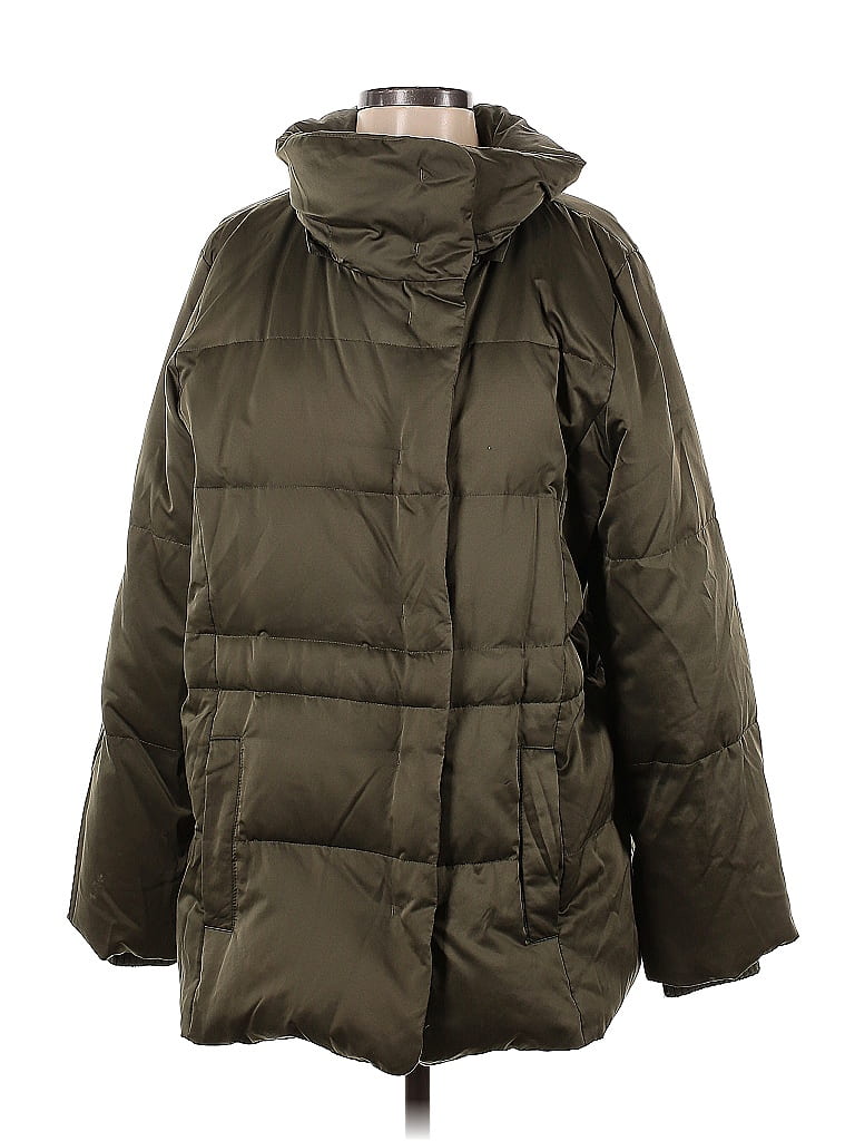 Trench Coat J Jill Marron - Taille S, Occasion Très Bon état, Long, Style Classique Américain