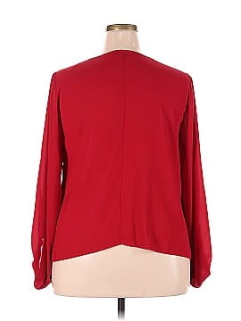 ELOQUII Long Sleeve Blouse (view 2)