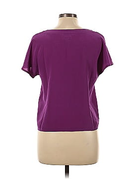 Unbranded Short Sleeve Silk Top (view 2)