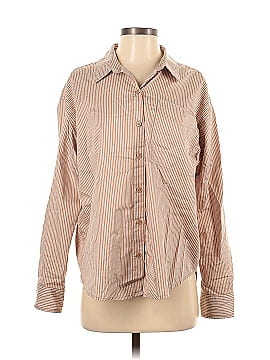 American Eagle Outfitters Long Sleeve Button-Down Shirt (view 1)