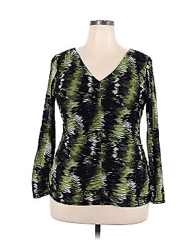 Worthington Long Sleeve Blouse (view 1)