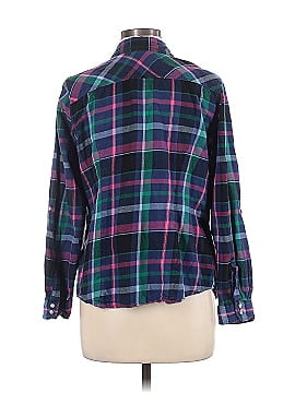 DressBarn Long Sleeve Button-Down Shirt (view 2)