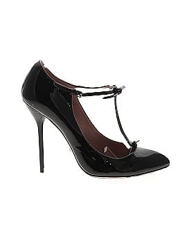 Gucci  Patent Leather Bow T-Strap Heels Heels (view 1)