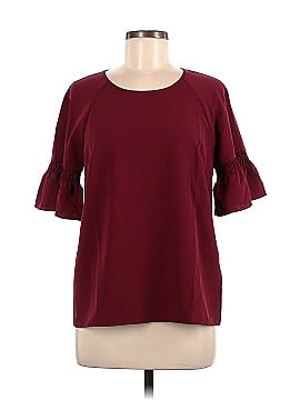 Lark & Ro Short Sleeve Blouse (view 1)