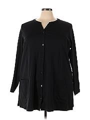 Isaac Mizrahi Live! Long Sleeve Button Down Shirt