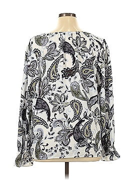 Ann Taylor LOFT Outlet Long Sleeve Blouse (view 2)