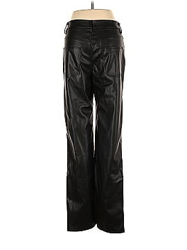 Zara Faux Leather Pants (view 2)