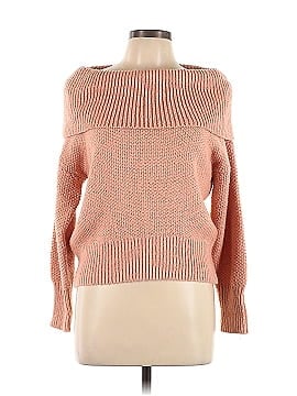 Pink Rose Turtleneck Sweater (view 1)