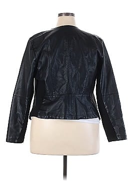 Avenue Faux Leather Jacket (view 2)