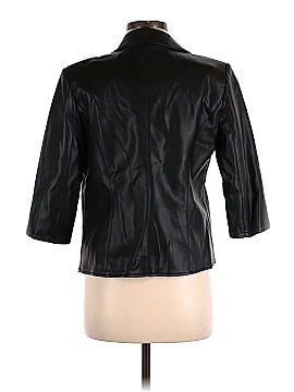 T Tahari Faux Leather Jacket (view 2)