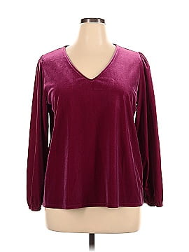 Ann Taylor LOFT Outlet Long Sleeve Blouse (view 1)