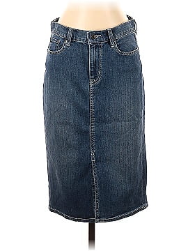 Lauren by Ralph Lauren Denim Skirt (view 1)