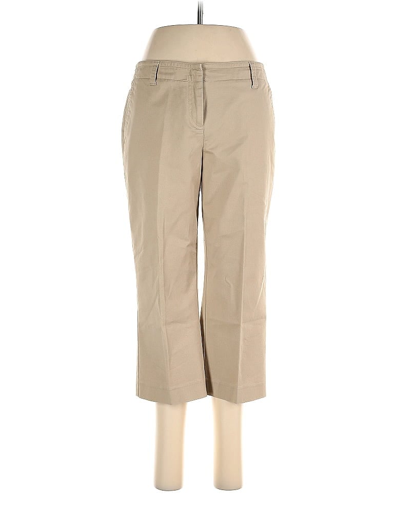 Pre-owned Liz Claiborne Khaki Pant In Brown