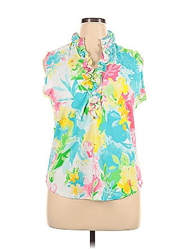G Lifestyle Short Sleeve Blouse (view 1)