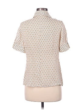 Laundry by Shelli Segal Short Sleeve Silk Top (view 2)