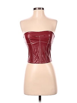 Edikted Faux Leather Top (view 1)