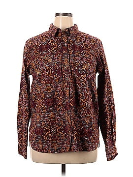 Duluth Trading Co. Long Sleeve Button-Down Shirt (view 1)