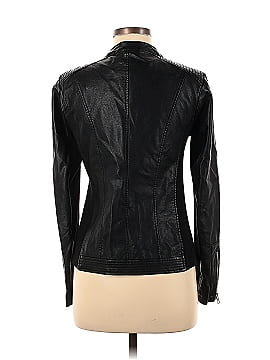 Selly Faux Leather Jacket (view 2)