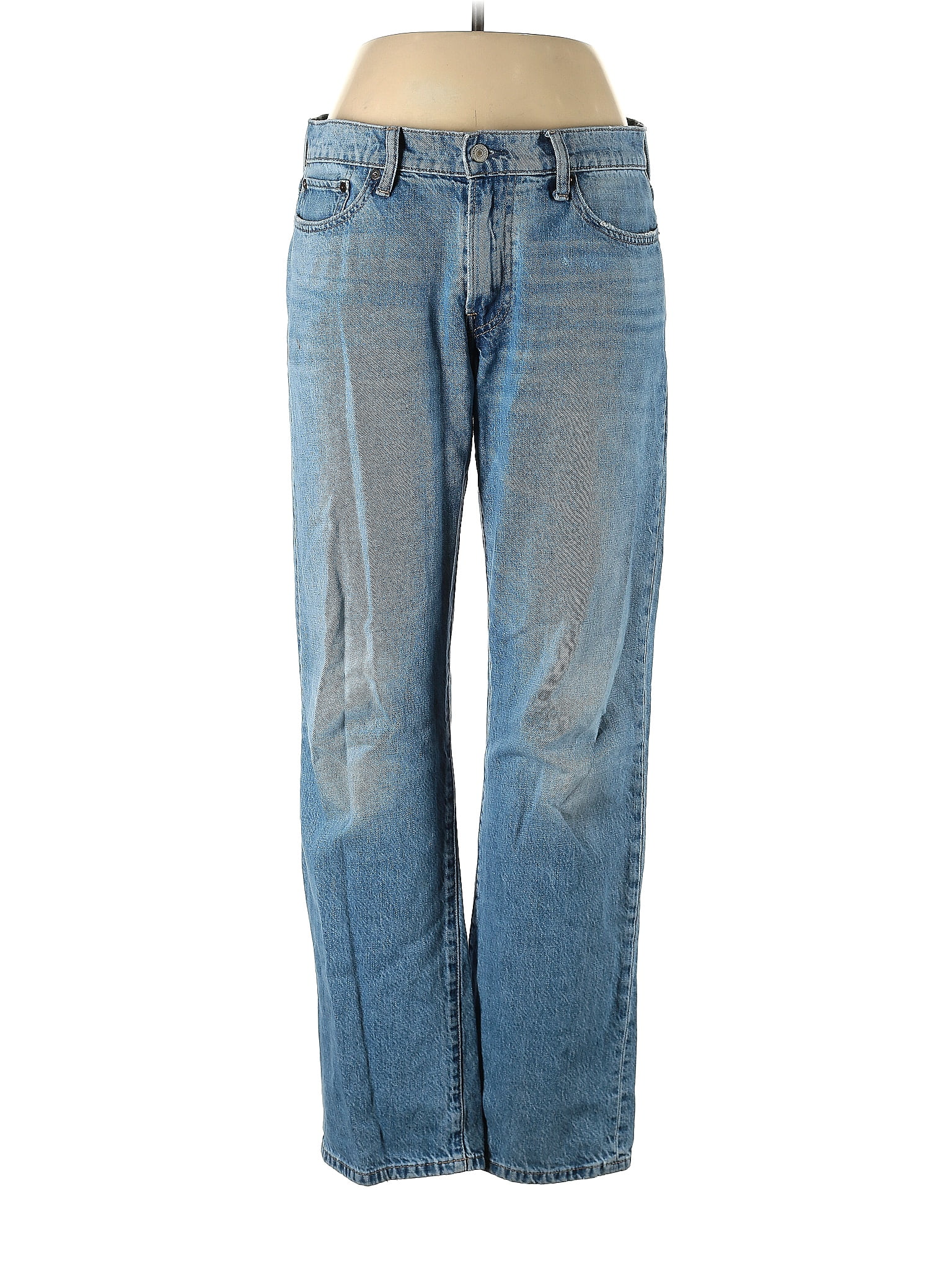 Lucky Brand Marled Tortoise Hearts Ombre Blue Jeans 32 Waist - 72% off ...