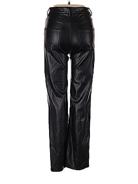 Zara Faux Leather Pants (view 2)